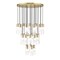 Z-Lite Alton Chandelier, 27-Light, 36 In.W x 14.25 In.H, Modern Gold/Clear+Frosted 824P-27R-MGLD - alternate 5